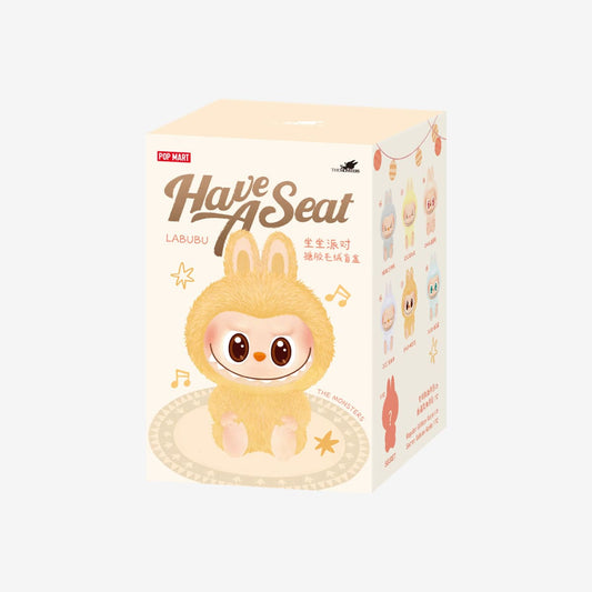 [AUTHENTIC] Labubu - The Monsters Have a Seat Series - Vinyl Plush Pendant Blind Box