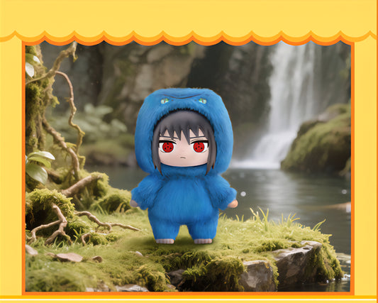 Naruto Beast Party Plush Keychains Gift Blind Box